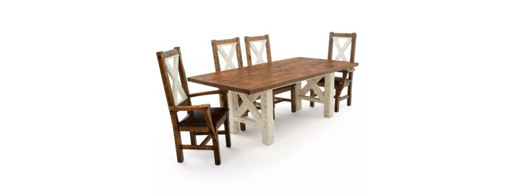 Rustic Dining Table Farmhouse Style
