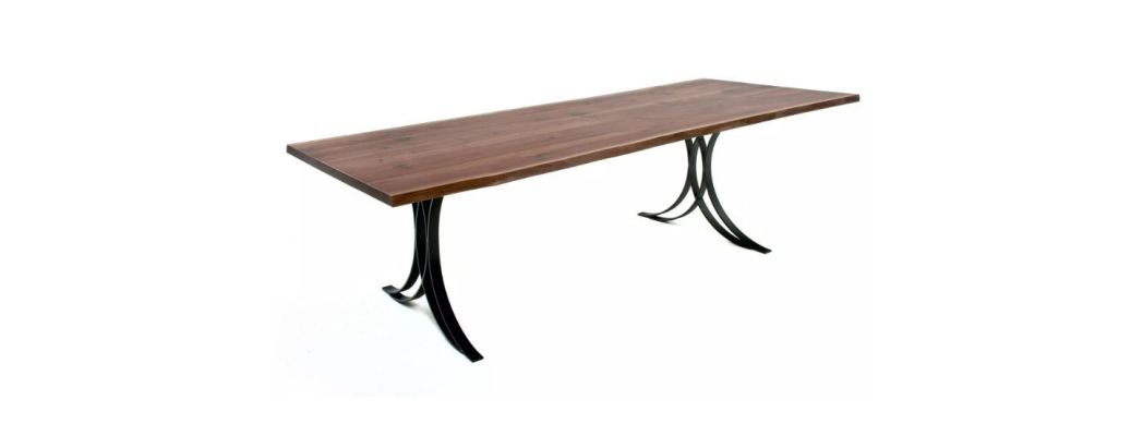 T Base Urban Rustic Dining Table