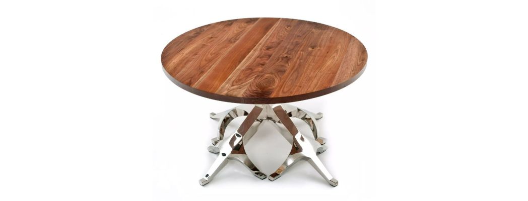 Urban Rustic Tree of Life Dining Table