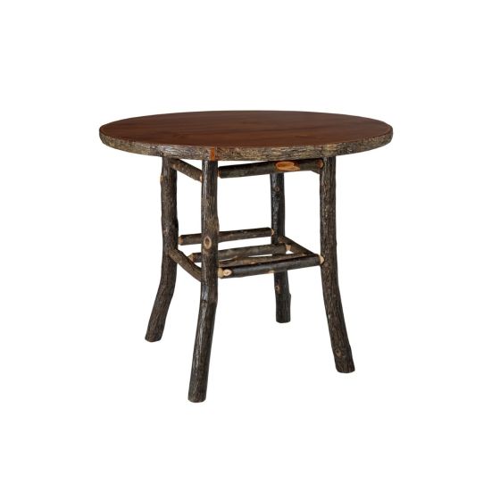 New West Jackson Round Rustic Dining Table 