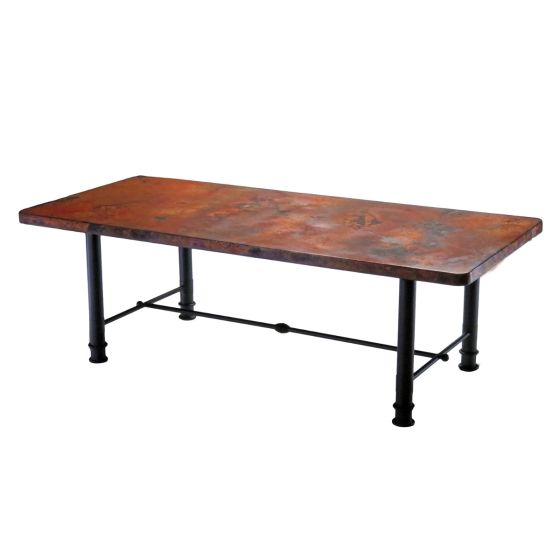 Patti Hammered Copper Dining Table
