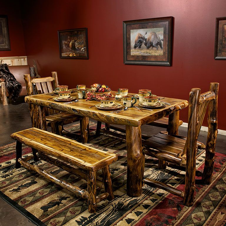 Amazing finish on this dining room table! Done by