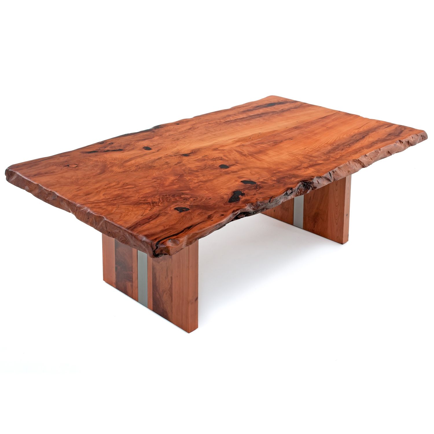 Heavy Duty Wood Workshop Table - Solid Redwood Table