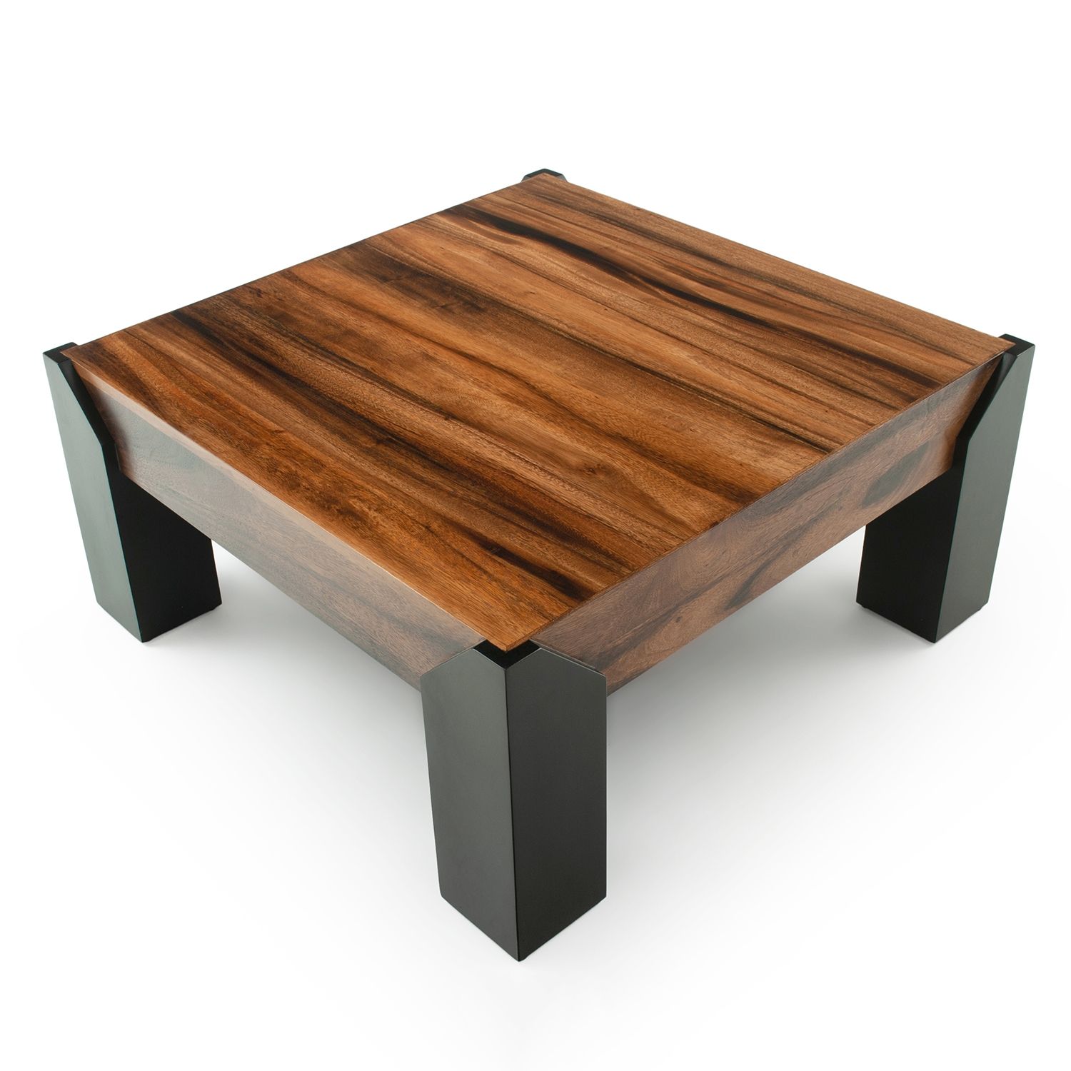 Buy Arcade Solid Wood Coffee Table in Walnut FinishOnline- At Home