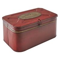 Rustic Red Storage Box 