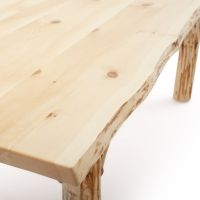 Natural Edge Pine Dining Table