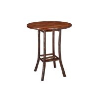 New West Jackson Rustic Round Pub Table