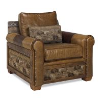 Remington Open Upholstered Club Chair - Apache