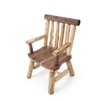 Walnut Log Arm Chair
