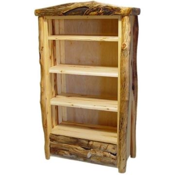 Log Furniture Bookcase #1