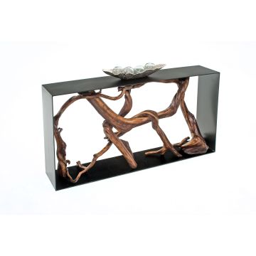 Modern Driftwood Console Table
