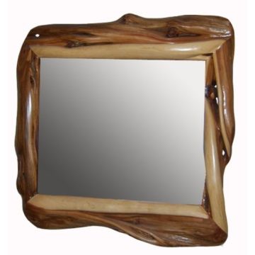 Unique Juniper Log Mirror or Picture Frame