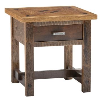 Chateau One Drawer End Table