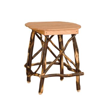 Saranac Hickory End Table (Round verison pictured)