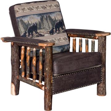 Saranac Hickory Log Chair
