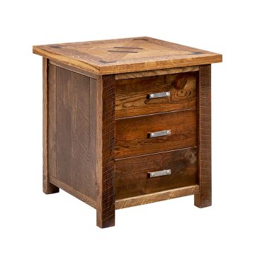 Chateau 3 Drawer Nightstand