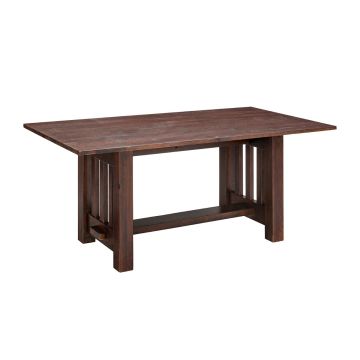 Duluth Tobacco Weathered Dining Table