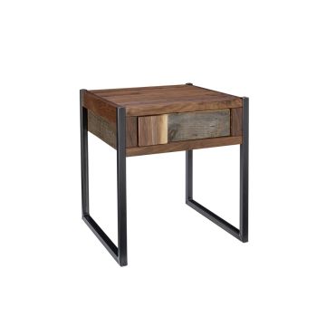 Great Falls Contemporary 1 Drawer End Table 