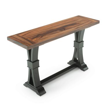 Natural Wood Contemporary Sofa Table