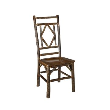 New West Great Falls Rustic Diamond Side Chair