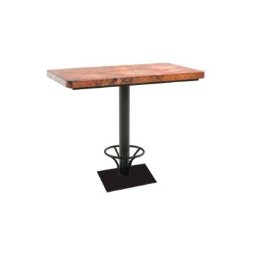Copper Metal Bar Table
