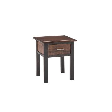 River Bend Rustic 1 Drawer Nightstand