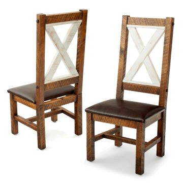 Western Winds Rustic Farmhouse Dining Side Chairs
