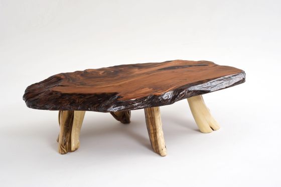 Redwood and Juniper Coffee Table