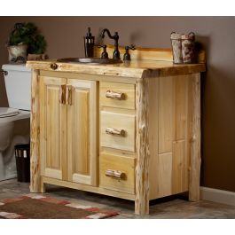 Cedar Lake Rustic Wash Stand 24