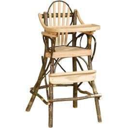 Rustic store high chair