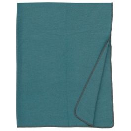 Solid Turquoise Throw Blanket