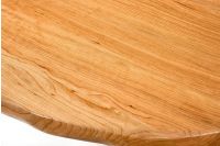 Rustic Juniper Log Dining Table