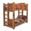 Post & Beam Solid Wood Bunk Bed - Twin over Twin - Antique Barnwood Finish