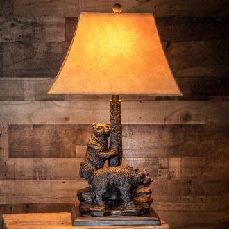 Double Bear Table Lamp