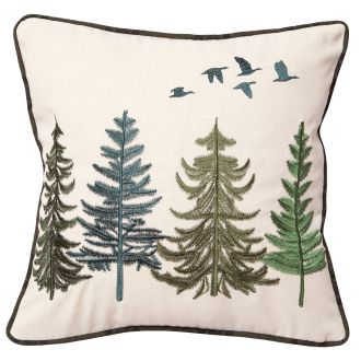 Geese & Pines Pillow