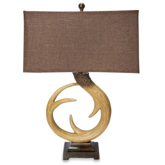 Antler Twirl Table Lamp