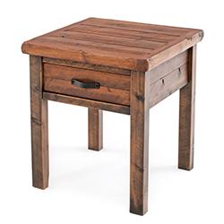 Reclaimed Wood & Timber Frame End Tables