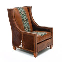 Reclaimed Wood & Timber Frame Upholstered Chairs & Recliners