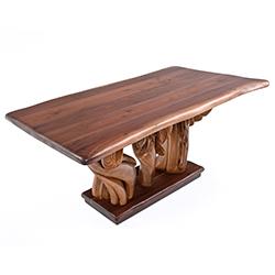 Rustic Log Dining Tables
