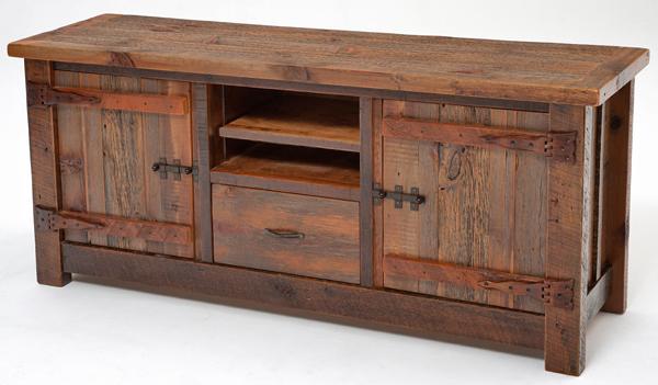 A Rustic Entertainment Center You Can Love