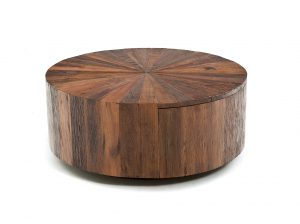 link to the rustic round coffee table 