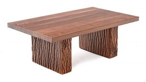 link to rustic wood coffee tables