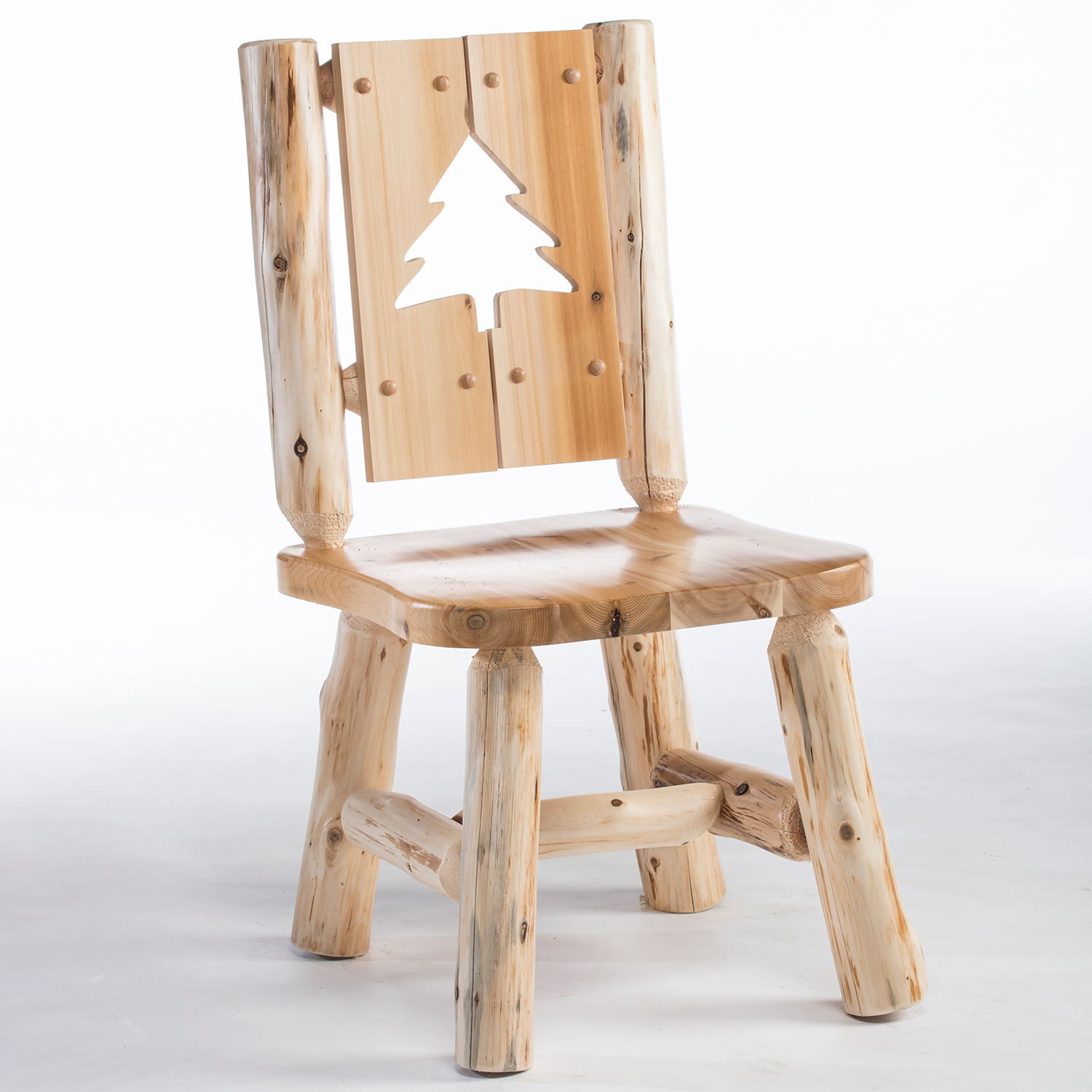Image of Cedar Lake Silhouette Log Dining Chair